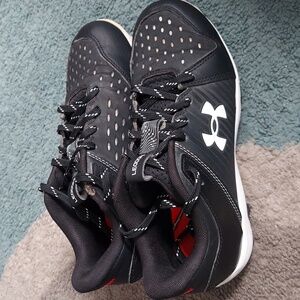 Y3.5 UnderArmour Black Spikes/Cleates
